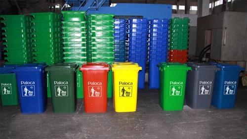 Kho thùng rác nhựa HDPE mang thương hiệu Paloca