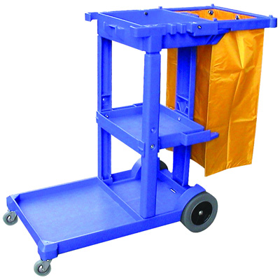 Xe đẩy dọn vệ sinh 3 tầng
